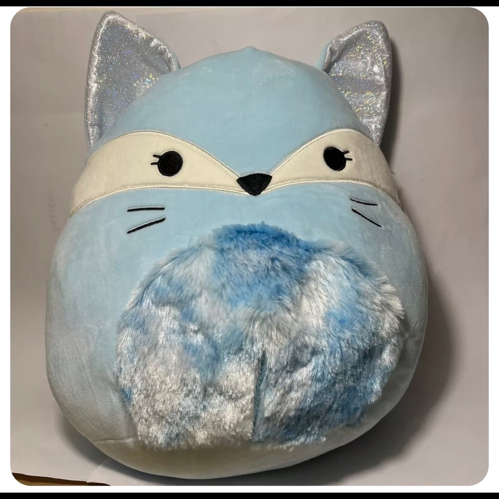 BNWT Squishmallow 12” Kendra The Blue Fox